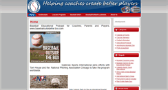Desktop Screenshot of baseballmadeeasy.net
